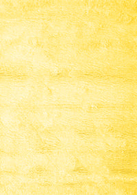 Solid Yellow Modern Rug, con466yw