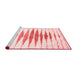 Modern Red Washable Rugs