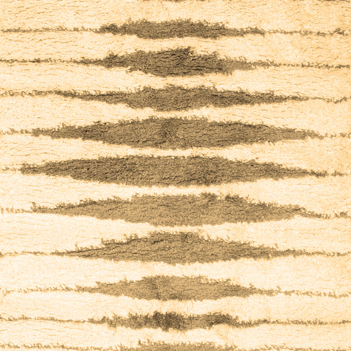 Machine Washable Solid Brown Modern Rug, wshcon467brn