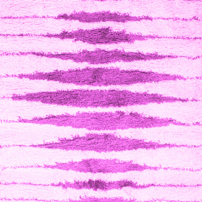 Machine Washable Solid Pink Modern Rug, wshcon467pnk