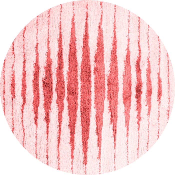 Solid Red Modern Rug, con467red