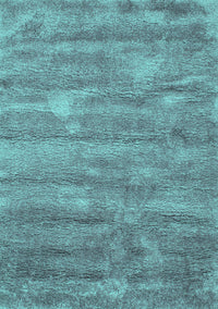 Abstract Turquoise Contemporary Rug, con468turq