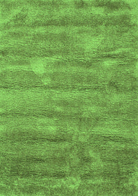 Abstract Green Contemporary Rug, con468grn