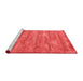 Contemporary Red Washable Rugs