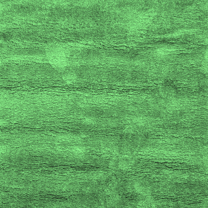 Machine Washable Abstract Emerald Green Contemporary Area Rugs, wshcon468emgrn