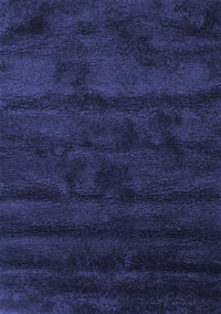 Abstract Blue Contemporary Rug, con469blu