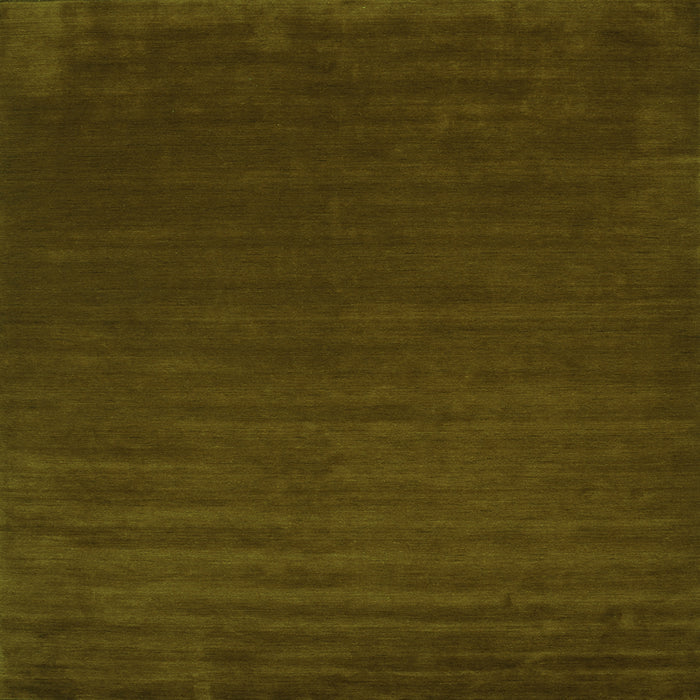 Serging Thickness of Abstract Green Contemporary Rug, con46grn