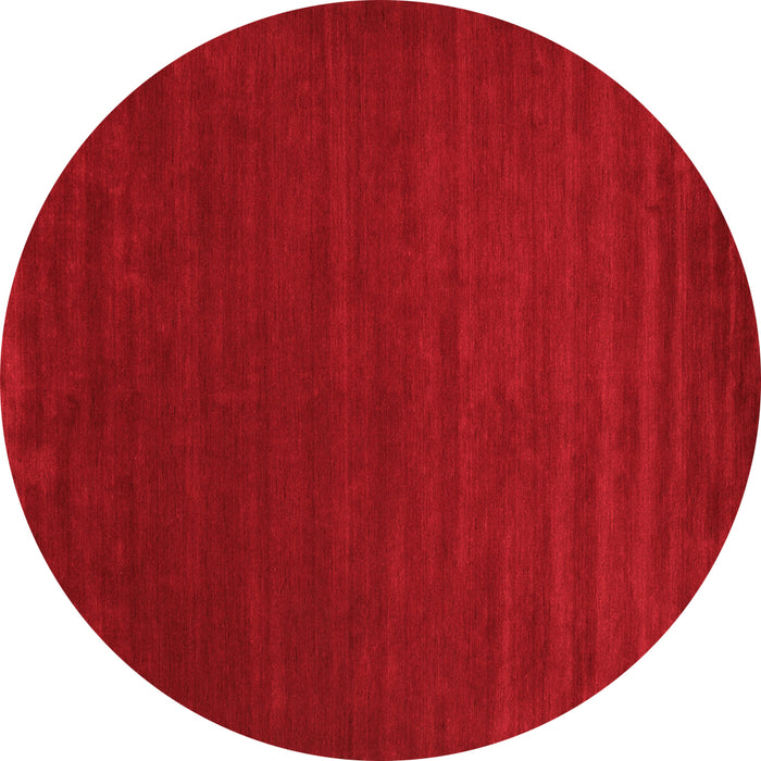 Machine Washable Abstract Red Contemporary Rug, wshcon46red