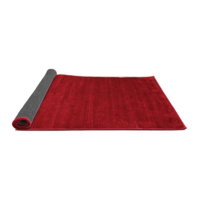 Abstract Red Contemporary Area Rugs
