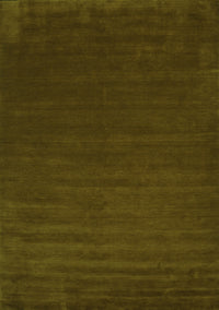 Abstract Green Contemporary Rug, con46grn