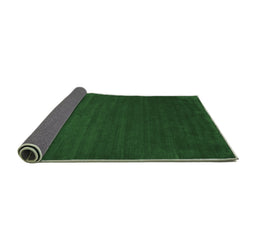 Sideview of Abstract Emerald Green Contemporary Rug, con46emgrn