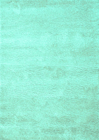 Abstract Turquoise Contemporary Rug, con470turq