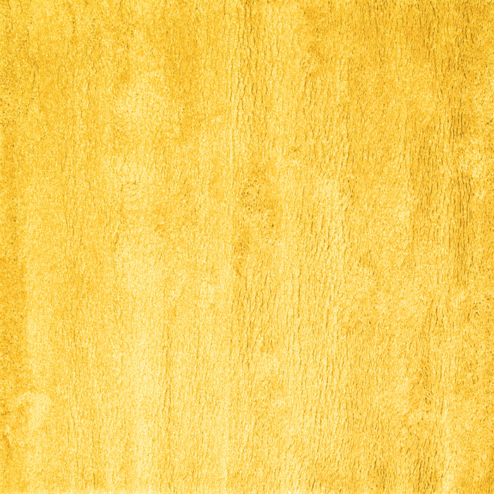 Square Machine Washable Abstract Yellow Contemporary Rug, wshcon470yw