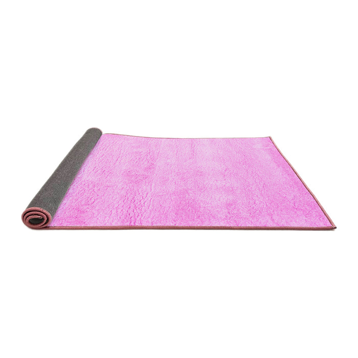 Sideview of Abstract Pink Contemporary Rug, con470pnk
