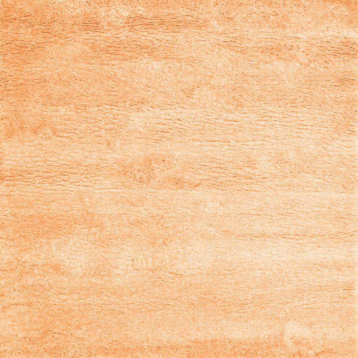 Round Machine Washable Abstract Orange Contemporary Area Rugs, wshcon470org