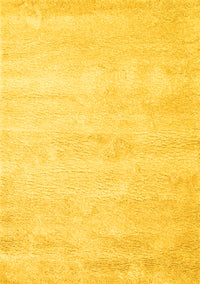 Abstract Yellow Contemporary Rug, con470yw