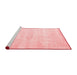 Contemporary Red Washable Rugs