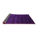 Sideview of Abstract Pink Contemporary Rug, con471pnk