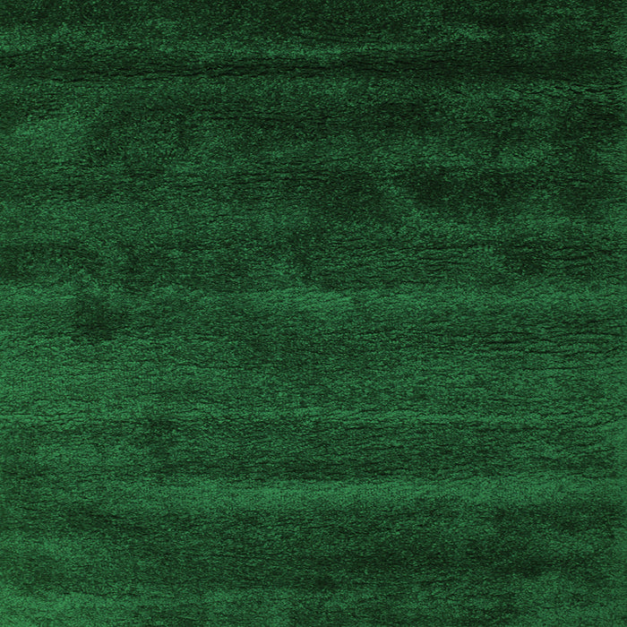 Round Machine Washable Abstract Green Contemporary Area Rugs, wshcon471grn