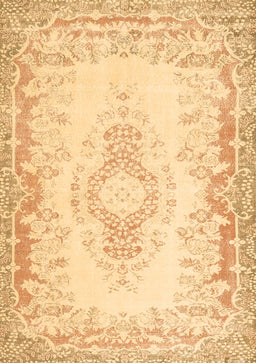 Abstract Brown Contemporary Rug, con473brn