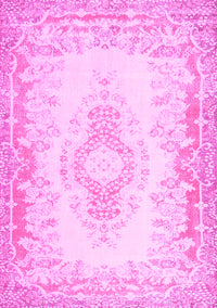 Abstract Pink Contemporary Rug, con473pnk