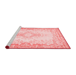 Contemporary Red Washable Rugs