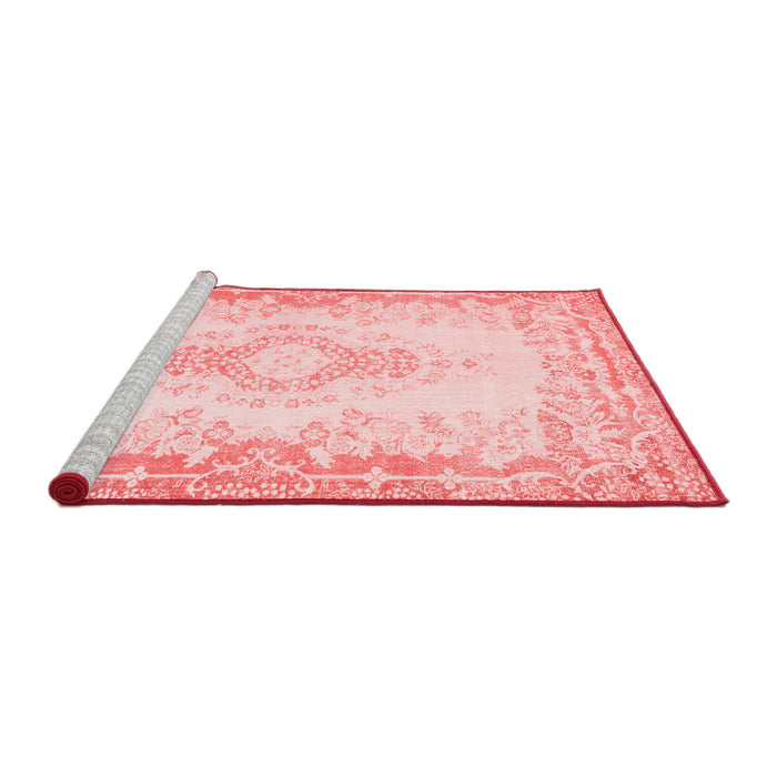 Contemporary Red Washable Rugs