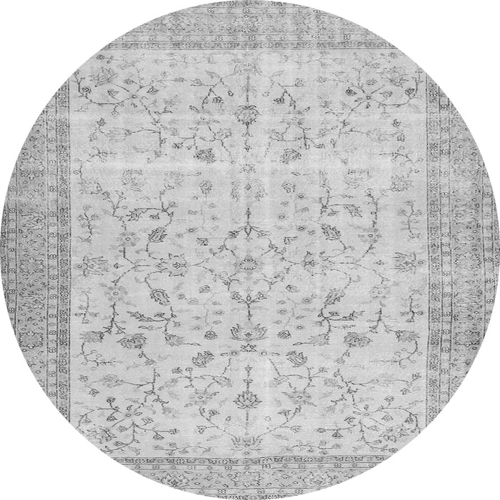 Machine Washable Abstract Gray Contemporary Rug, wshcon474gry