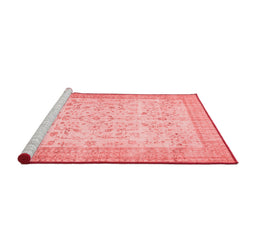 Contemporary Red Washable Rugs