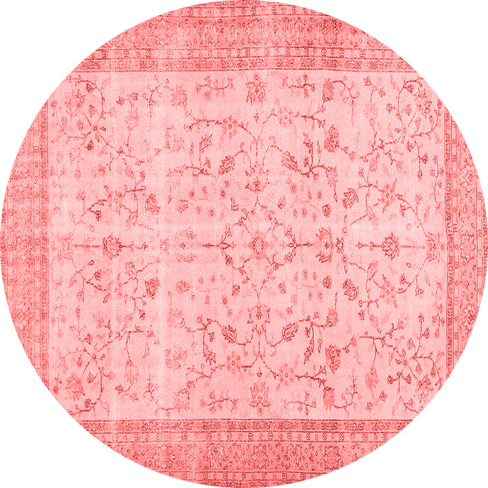 Abstract Red Contemporary Rug, con474red