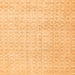 Serging Thickness of Abstract Orange Contemporary Rug, con475org