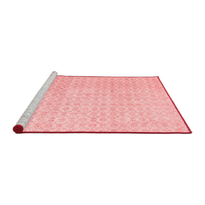 Contemporary Red Washable Rugs