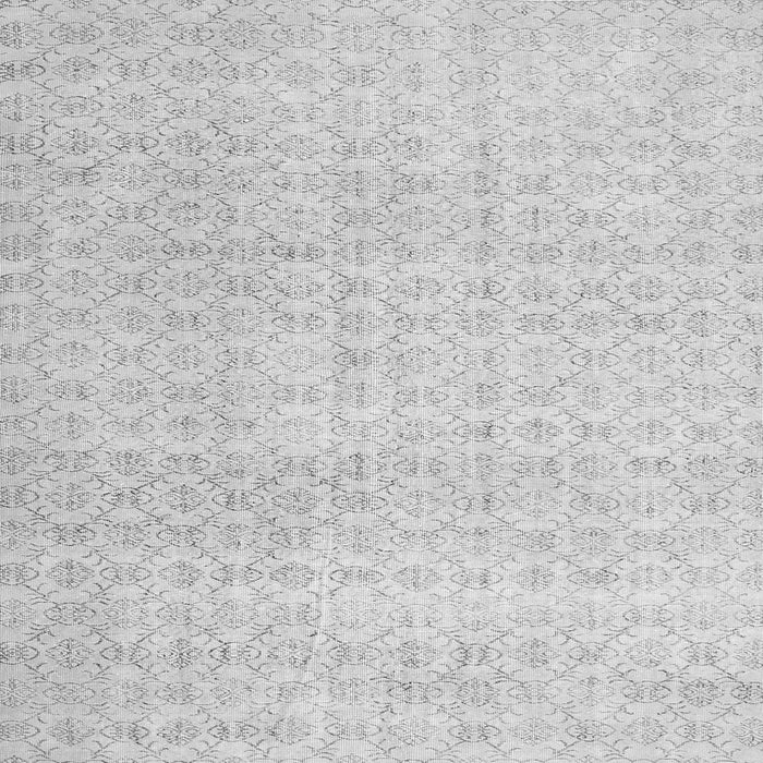 Round Machine Washable Abstract Gray Contemporary Rug, wshcon475gry