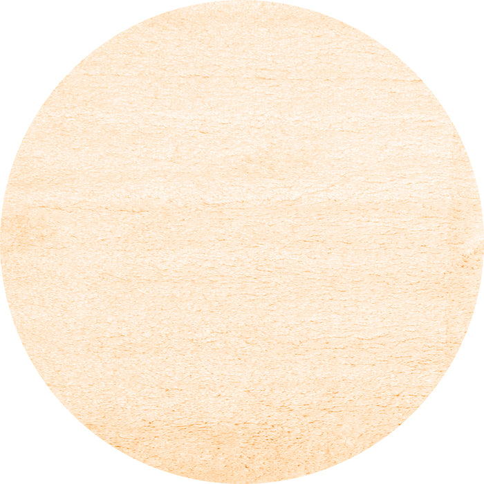 Square Solid Orange Modern Rug, con476org