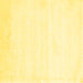 Square Machine Washable Solid Yellow Modern Rug, wshcon476yw