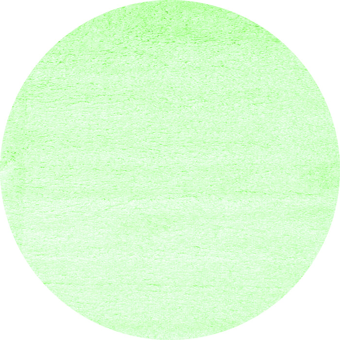 Square Solid Green Modern Rug, con476grn