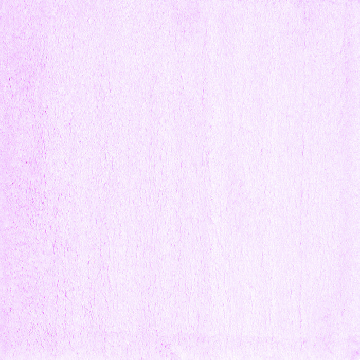 Square Machine Washable Solid Purple Modern Area Rugs, wshcon476pur