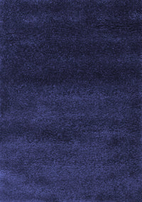 Abstract Blue Contemporary Rug, con477blu