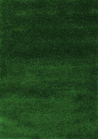 Abstract Green Contemporary Rug, con477grn