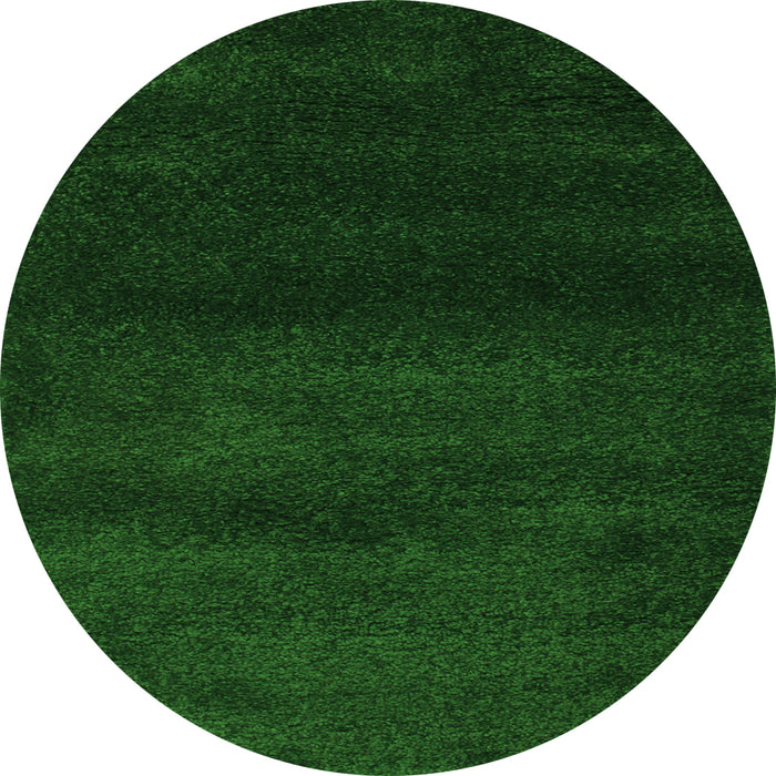 Square Abstract Green Contemporary Rug, con477grn