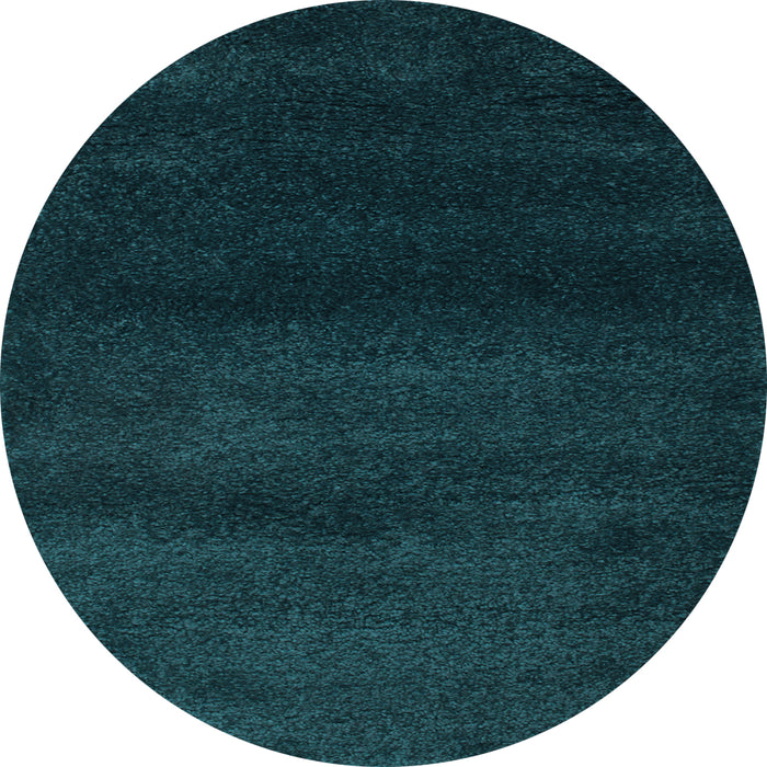 Round Machine Washable Abstract Light Blue Contemporary Rug, wshcon477lblu