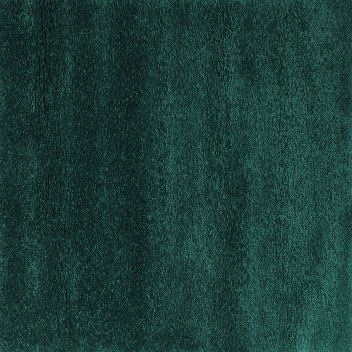Square Machine Washable Abstract Turquoise Contemporary Area Rugs, wshcon477turq
