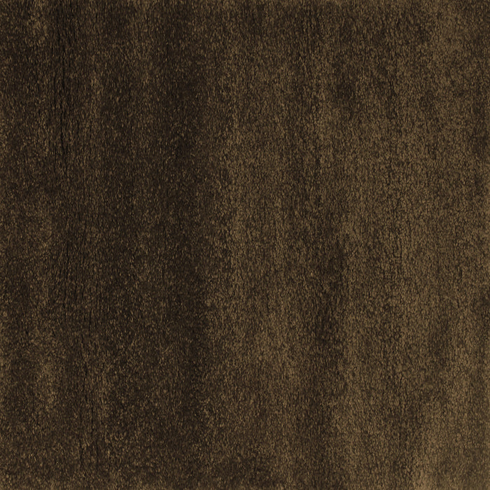 Square Abstract Brown Contemporary Rug, con477brn