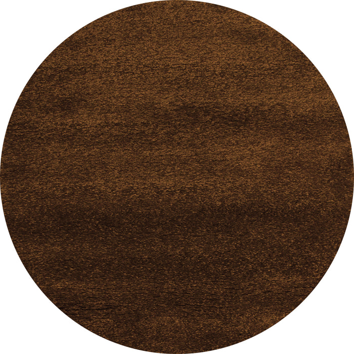 Square Abstract Orange Contemporary Rug, con477org