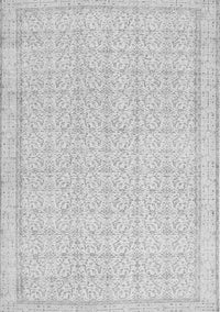 Abstract Gray Contemporary Rug, con478gry