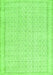 Abstract Green Contemporary Rug, con478grn