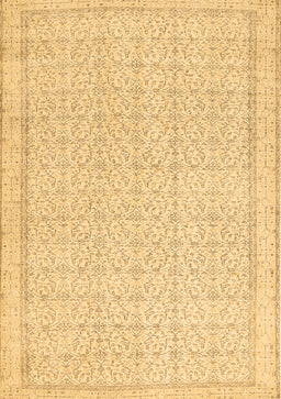 Abstract Brown Contemporary Rug, con478brn