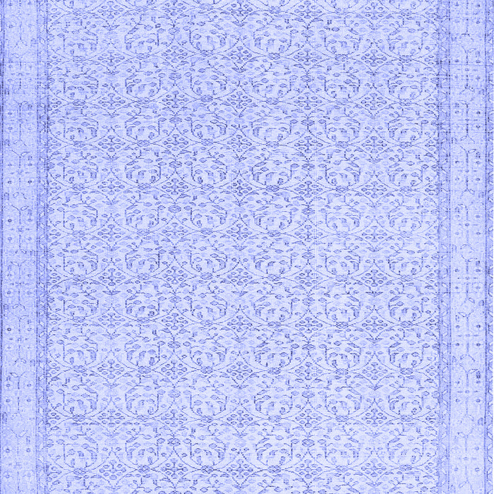 Machine Washable Abstract Blue Contemporary Rug, wshcon478blu