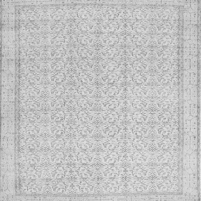 Serging Thickness of Abstract Gray Contemporary Rug, con478gry