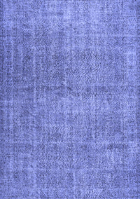 Abstract Blue Contemporary Rug, con479blu